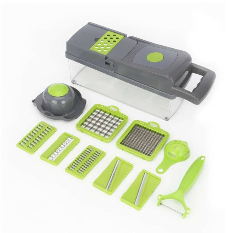 14-in-1 Mandoline Slicer & Vegetable Chopper | Multifunctional Food Cutter & Grater