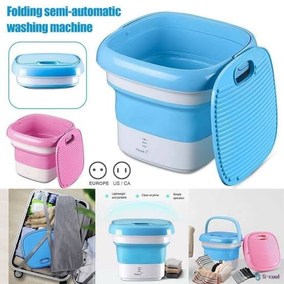 Powerful Mini Foldable Washing Machine with dryer and Foldable Washing Machine